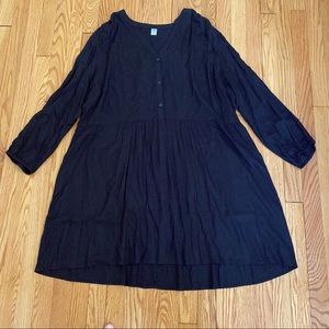 Black Shirt/Tunic Dress